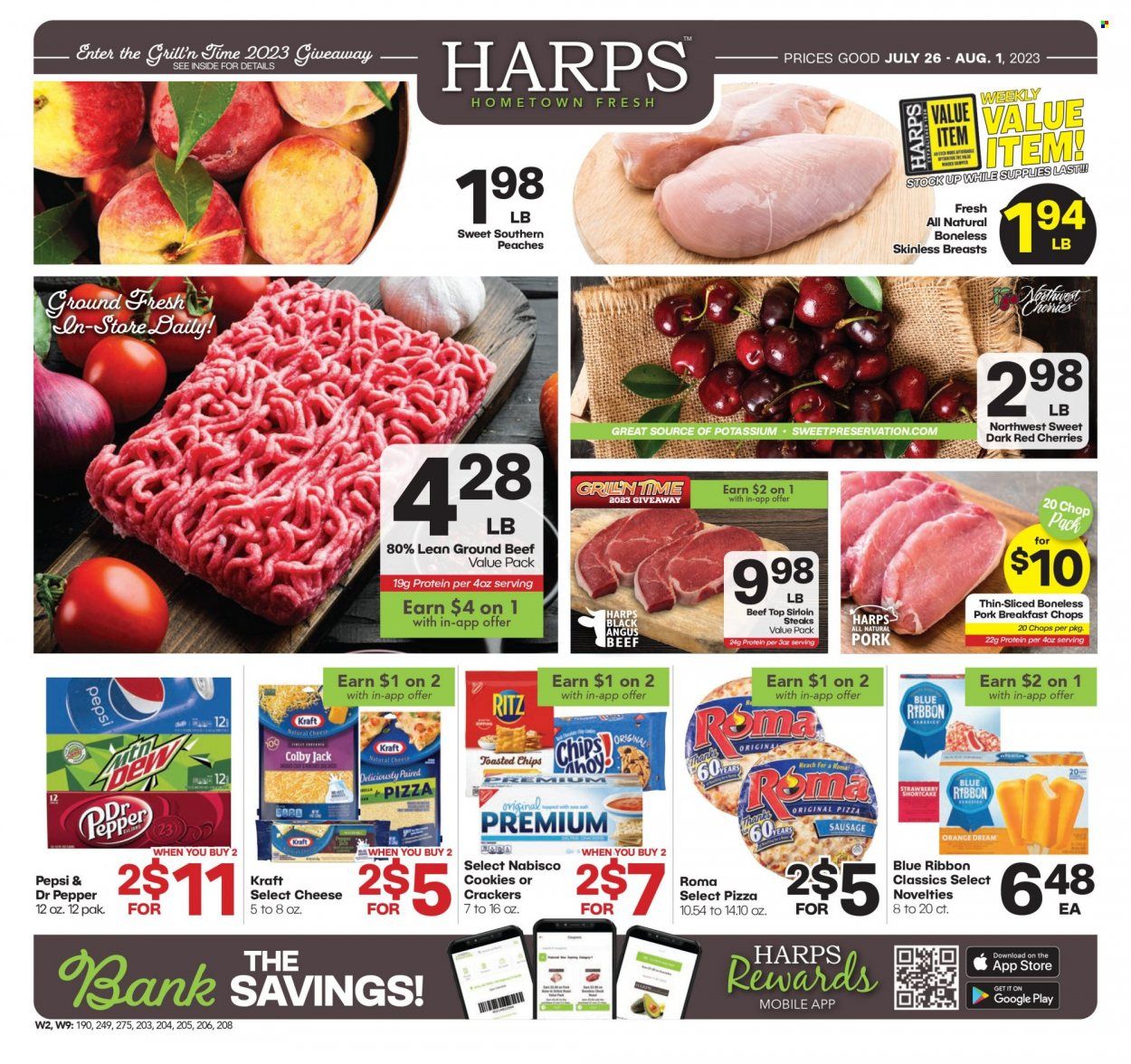Harps Hometown Fresh (AR, KS, MO, OK) Weekly Ad Flyer Specials July 26 to August 1, 2023