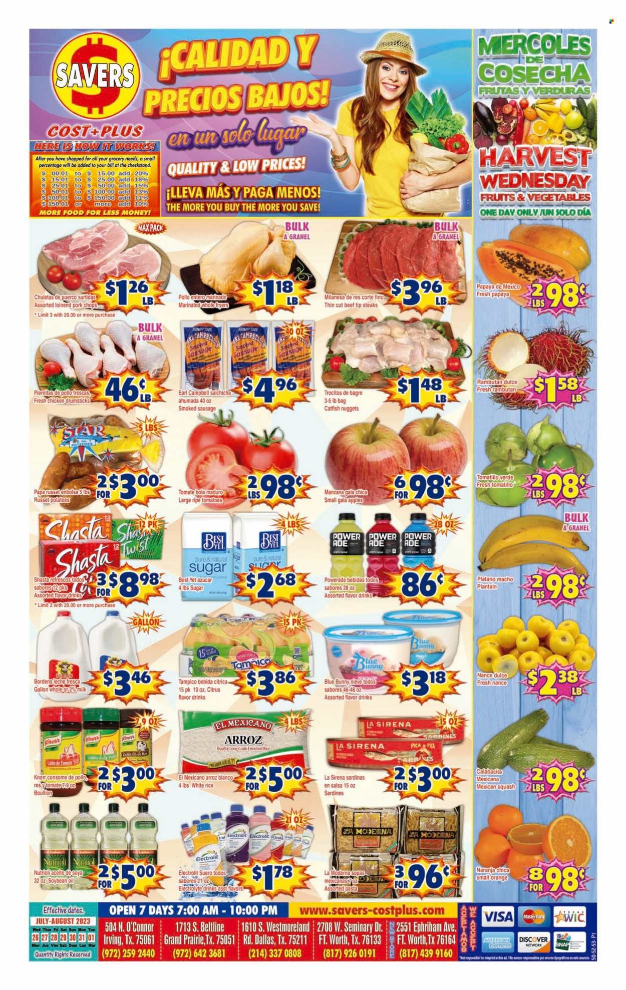 Savers Cost Plus (TX) Weekly Ad Flyer Specials July 26 to August 1, 2023