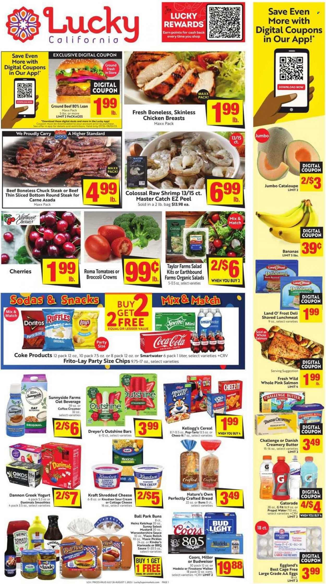 Lucky California Weekly Ad Flyer Specials July 26 to August 1, 2023