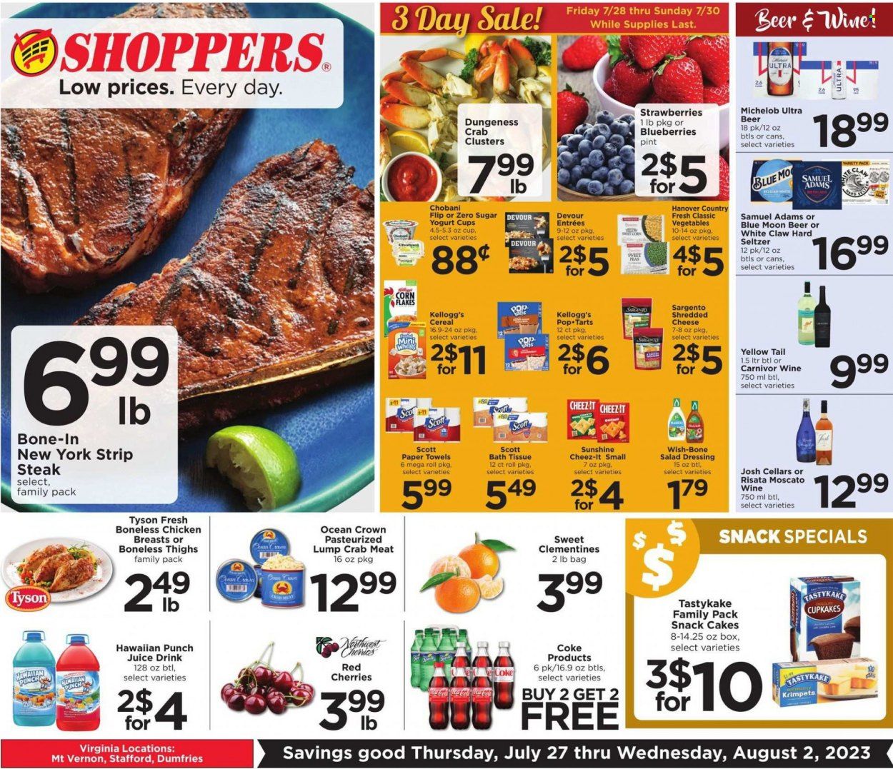 Shoppers (MD, VA) Weekly Ad Flyer Specials July 27 to August 2, 2023