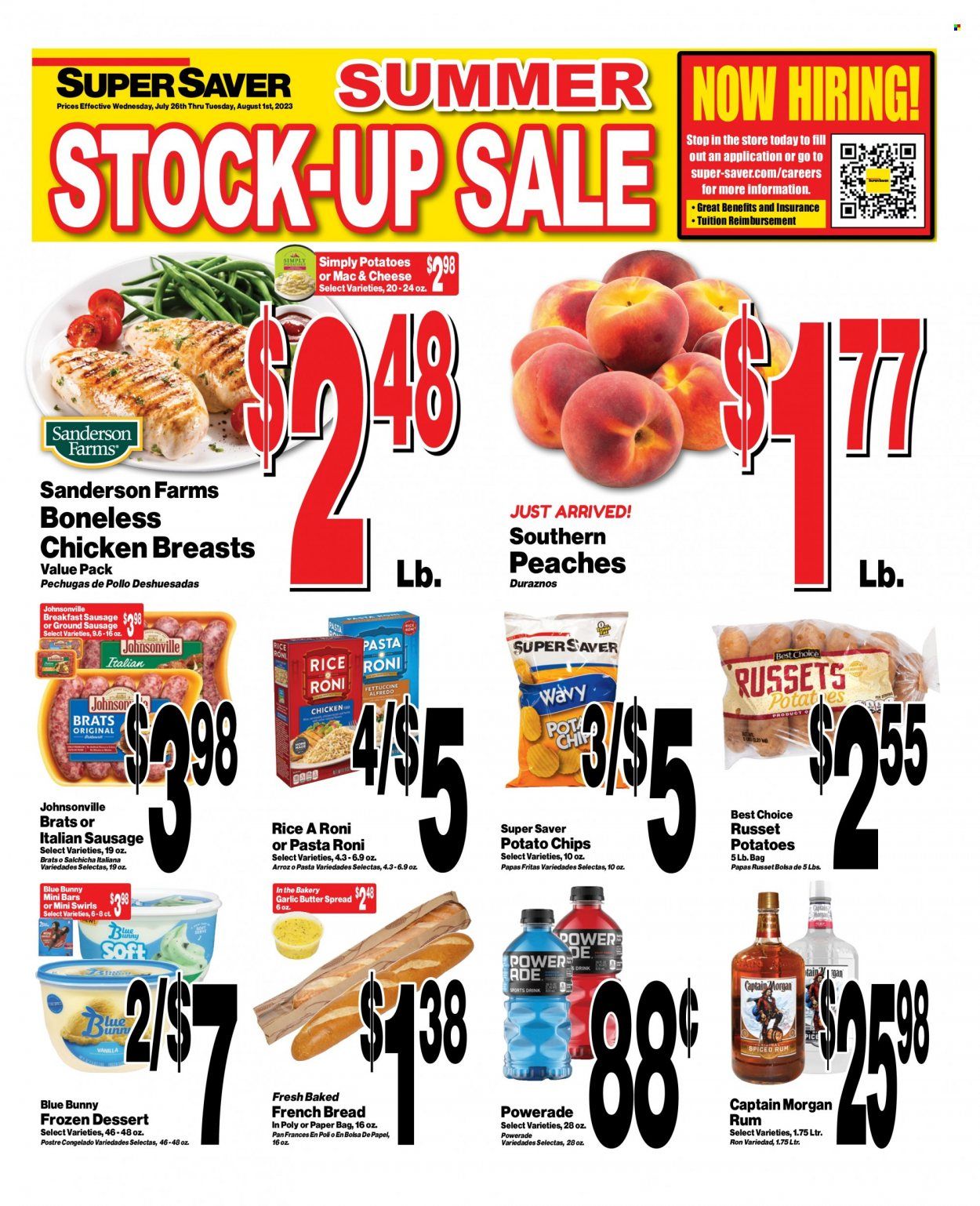 Super Saver Weekly Ad Flyer Specials July 26 to August 1, 2023