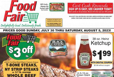 Food Fair Market (KY, OH, WV) Weekly Ad Flyer Specials July 30 to August 5, 2023