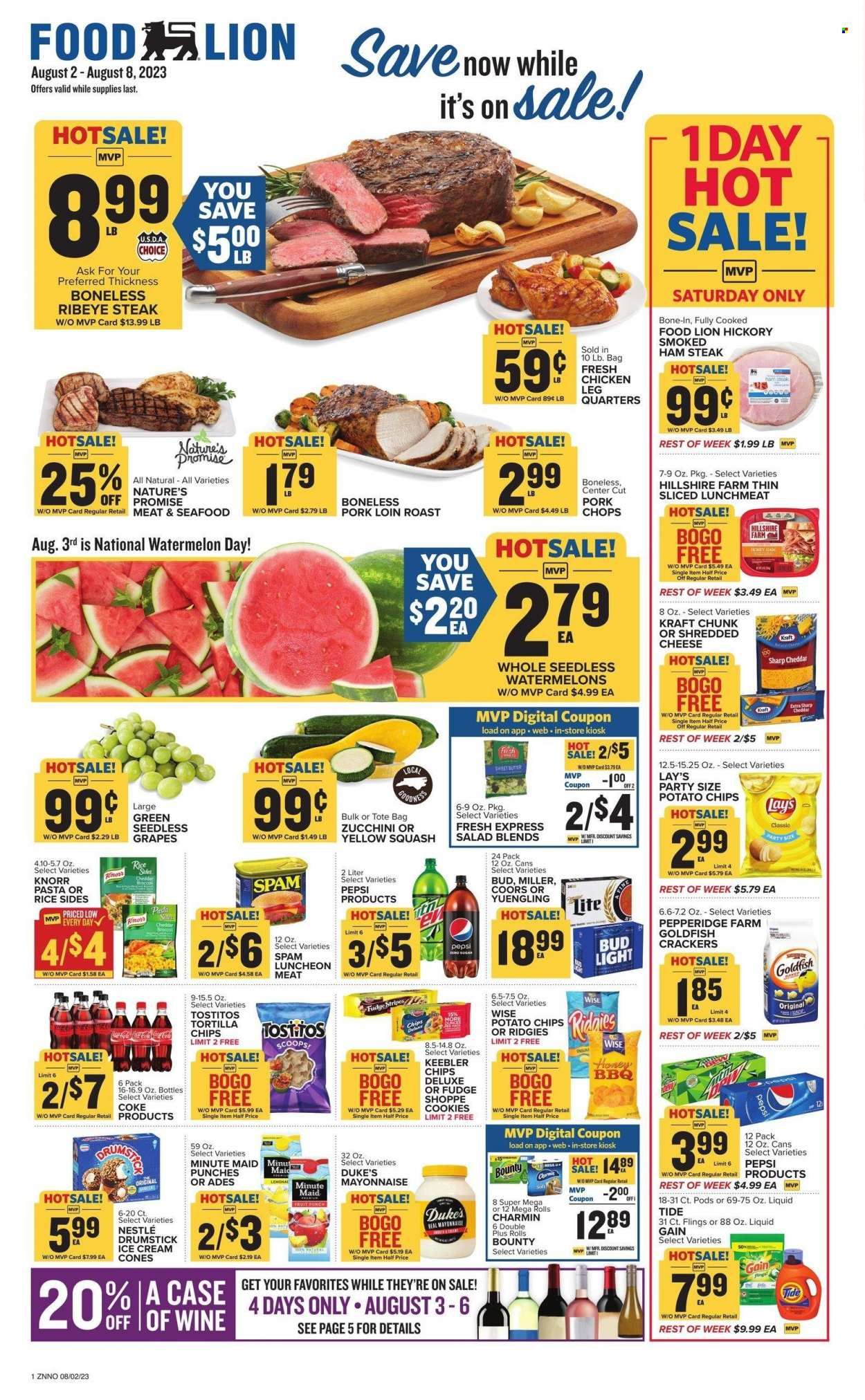 Food Lion (NC) Weekly Ad Flyer Specials August 2 to August 8, 2023