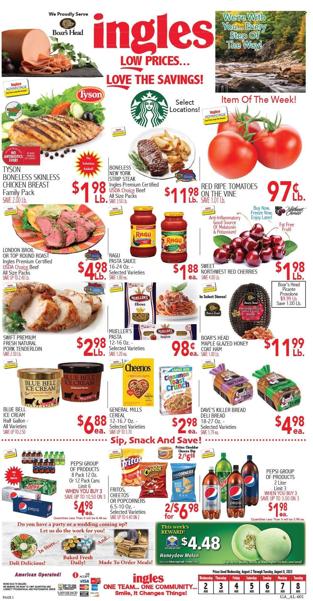 Ingles (GA, NC, SC, TN) Weekly Ad Flyer Specials August 2 to August 8, 2023