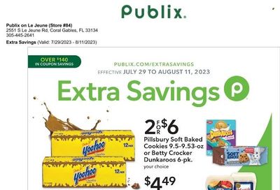 Publix (AL, FL, GA, NC, SC, TN) Weekly Ad Flyer Specials July 29 to August 11, 2023