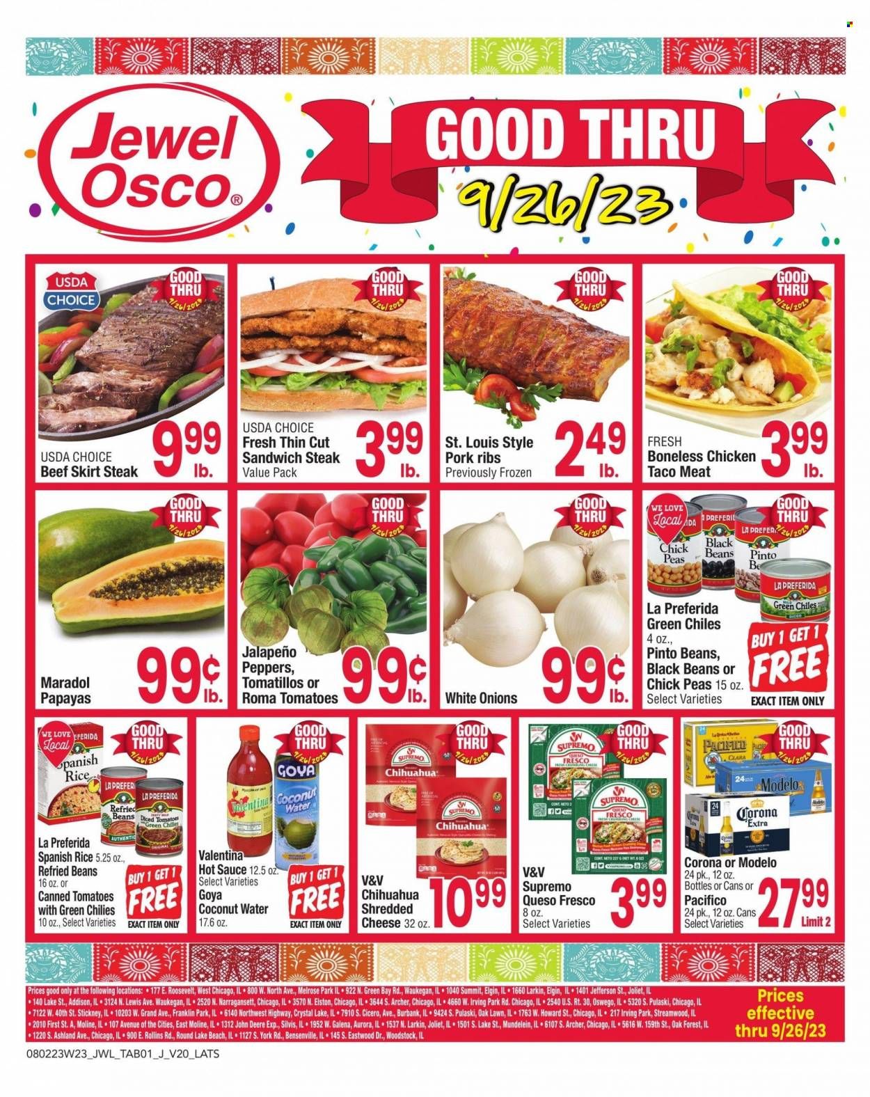 Jewel Osco (IL) Weekly Ad Flyer Specials August 2 to September 26, 2023