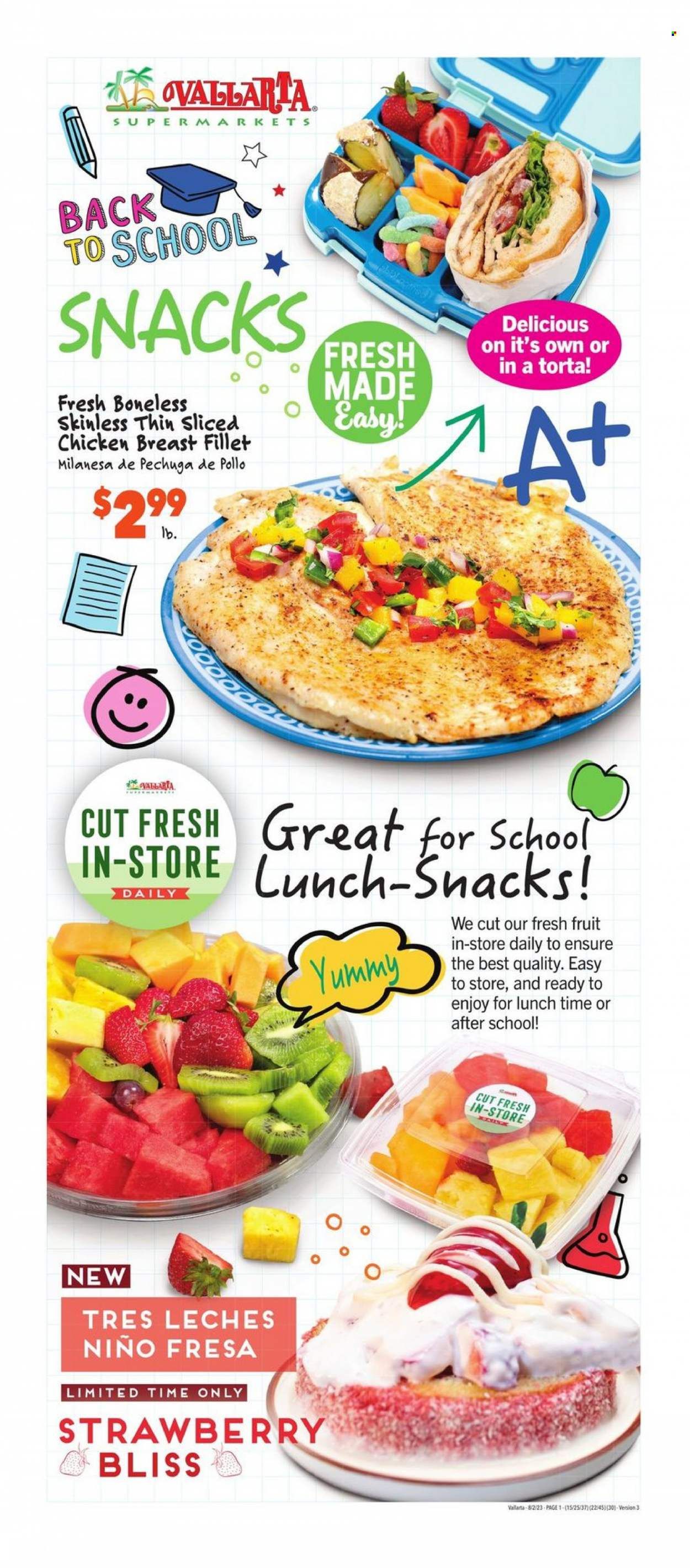 Vallarta (CA) Weekly Ad Flyer Specials August 2 to August 8, 2023