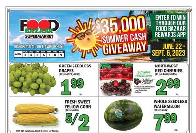 Food Bazaar (CT, NJ, NY) Weekly Ad Flyer Specials August 3 to August 9, 2023