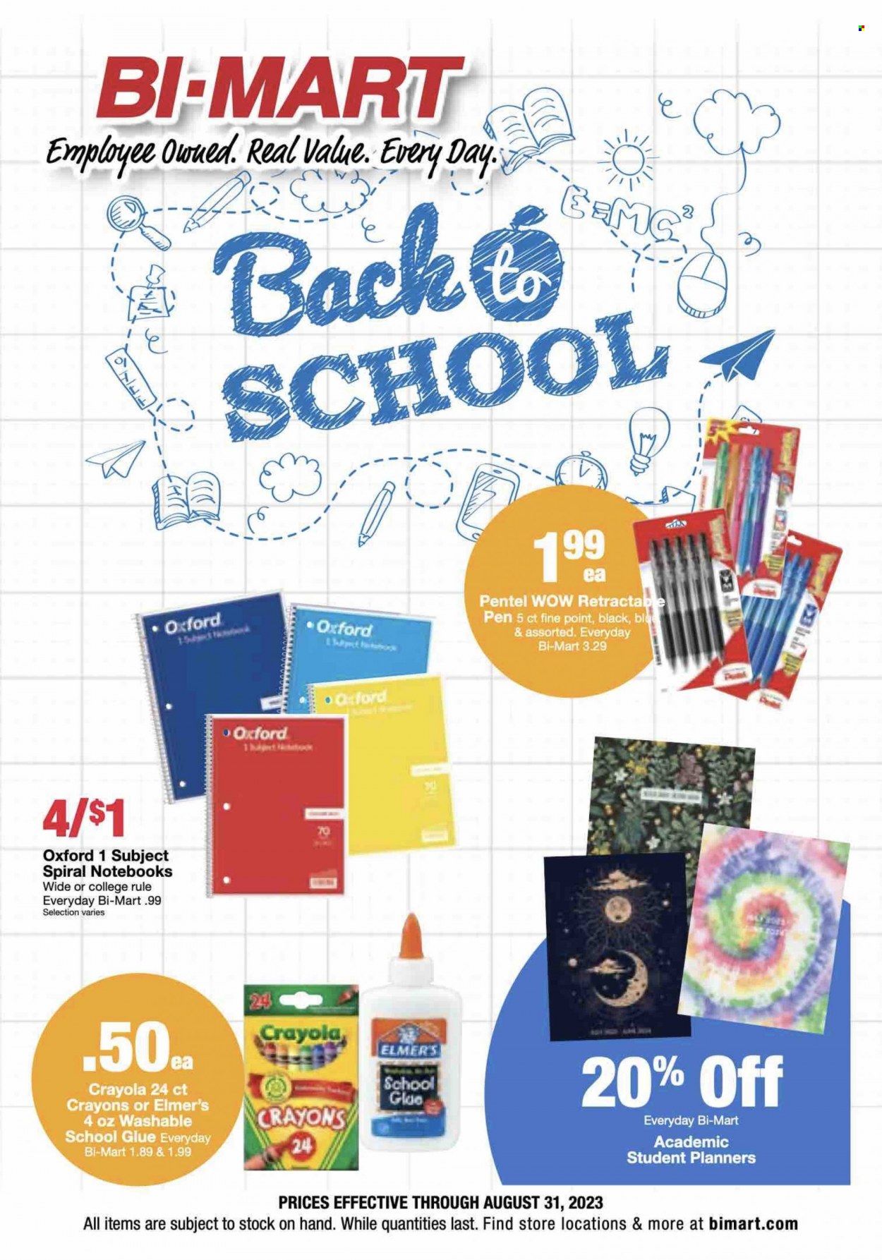Bi-Mart (ID, OR, WA) Weekly Ad Flyer Specials August 2 to August 31, 2023
