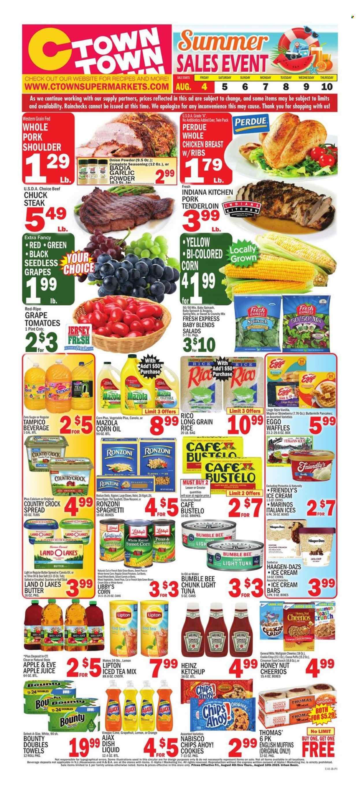 C-Town (CT, FL, MA, NJ, NY, PA) Weekly Ad Flyer Specials August 4 to August 10, 2023