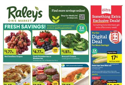 Raley's (CA, NV) Weekly Ad Flyer Specials August 2 to August 8, 2023