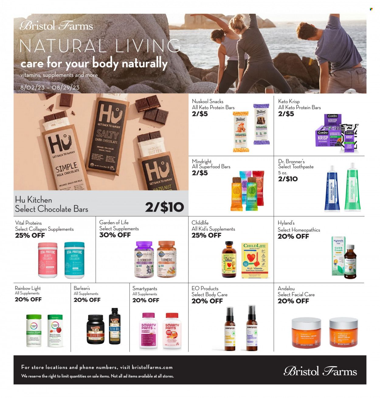 Bristol Farms (CA) Weekly Ad Flyer Specials August 2 to August 29, 2023