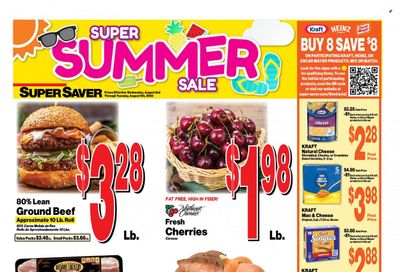 Super Saver Weekly Ad Flyer Specials August 2 to August 8, 2023
