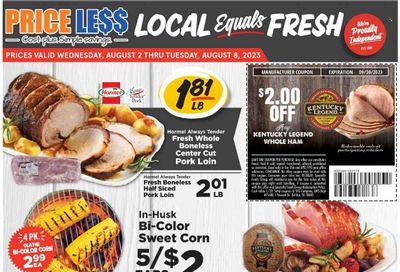 Price Less Foods Weekly Ad Flyer Specials August 2 to August 8, 2023