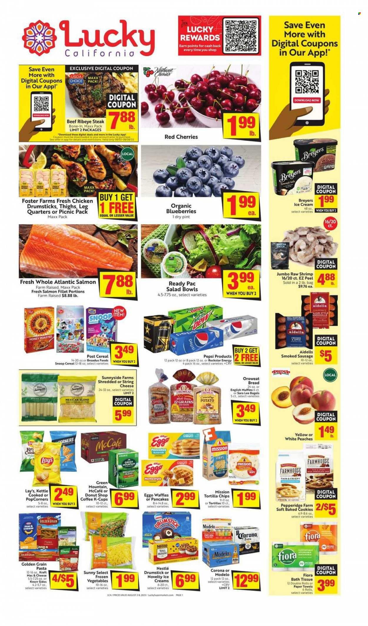 Lucky California Weekly Ad Flyer Specials August 2 to August 8, 2023