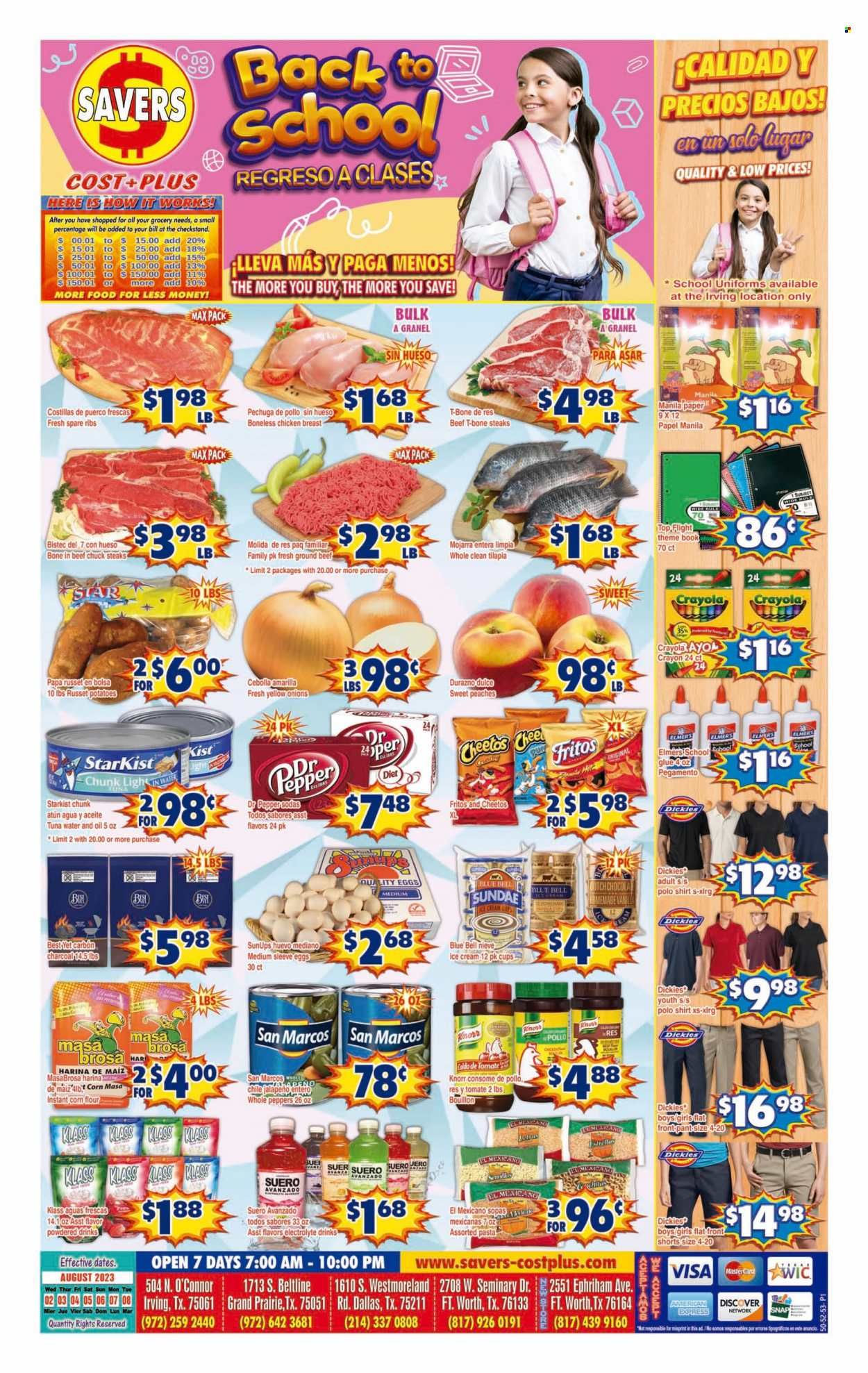 Savers Cost Plus (TX) Weekly Ad Flyer Specials August 2 to August 8, 2023
