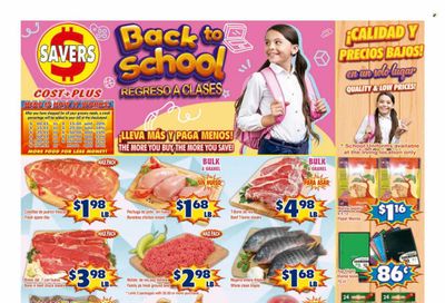 Savers Cost Plus (TX) Weekly Ad Flyer Specials August 2 to August 8, 2023