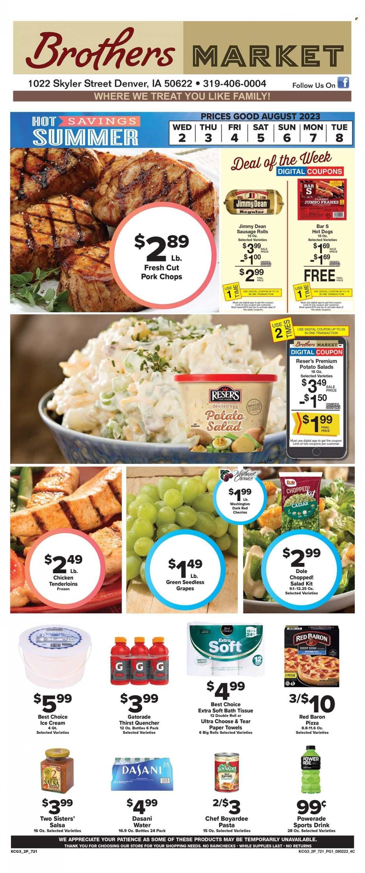 Brothers Market (IA, KS, MO) Weekly Ad Flyer Specials August 2 to August 8, 2023