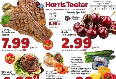 Harris Teeter Weekly Ad Flyer Specials August 2 to August 8, 2023