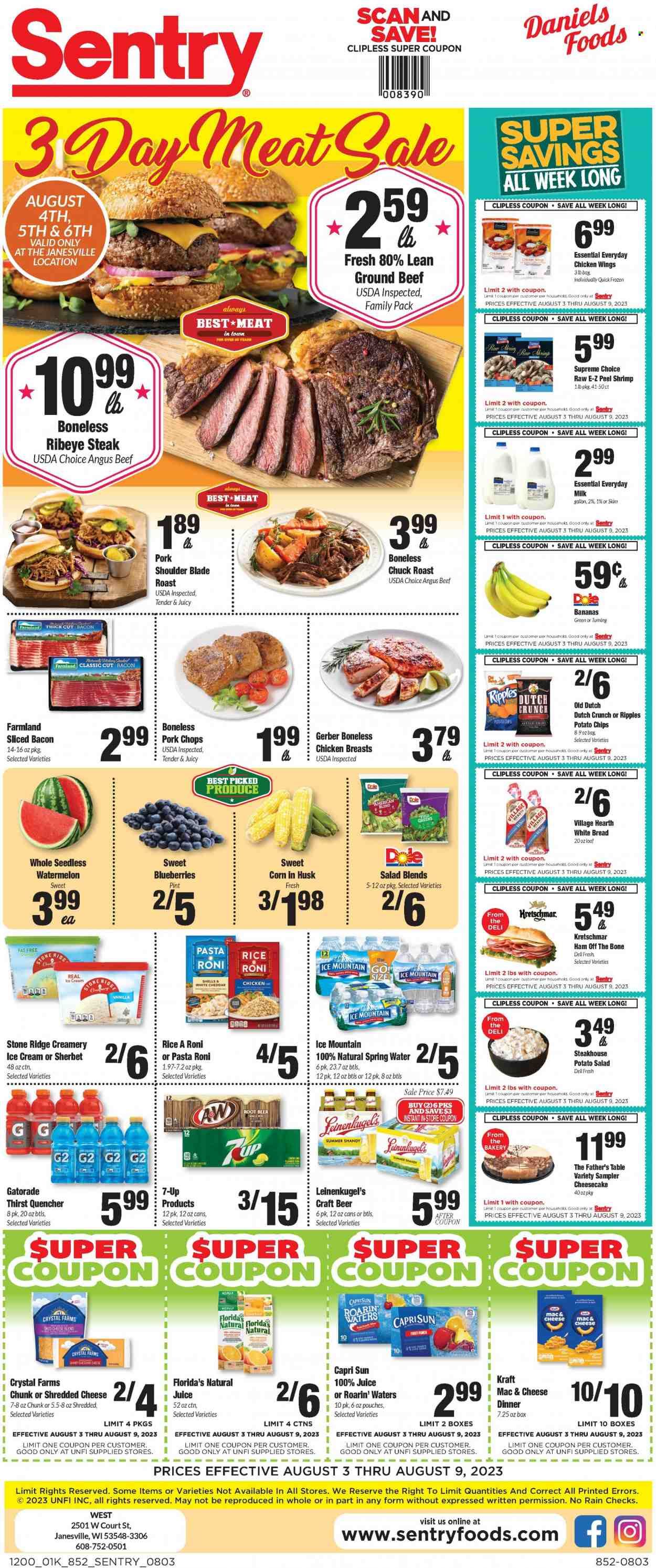 Sentry Foods (WI) Weekly Ad Flyer Specials August 3 to August 9, 2023