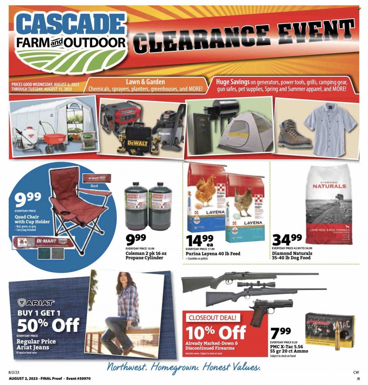Cascade Farm And Outdoor (OR, WA) Weekly Ad Flyer Specials August 2 to August 15, 2023