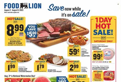 Food Lion (VA) Weekly Ad Flyer Specials August 2 to August 8, 2023