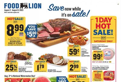 Food Lion (VA) Weekly Ad Flyer Specials August 2 to August 8, 2023