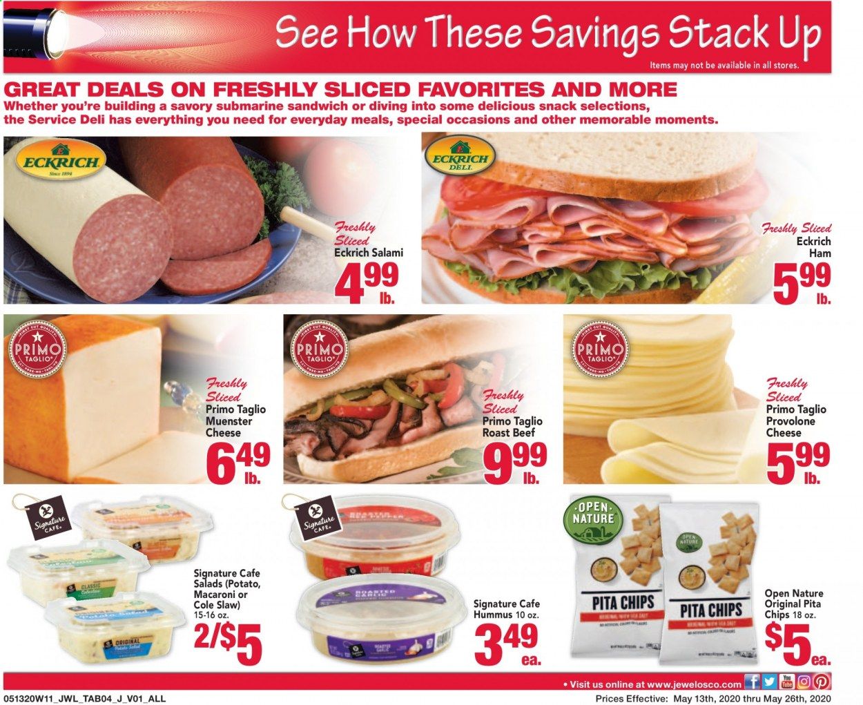 Jewel Osco Weekly Ad & Flyer May 13 to 26