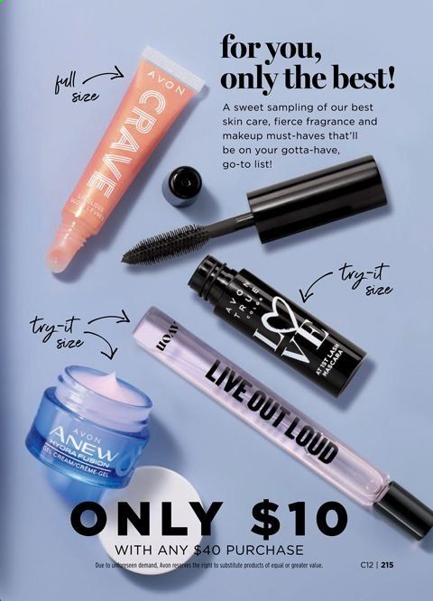 Avon Weekly Ad & Flyer May 12 to 25