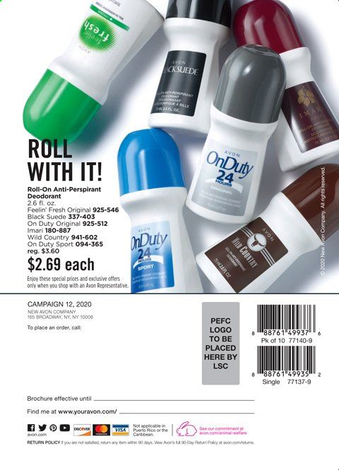 Avon Weekly Ad & Flyer May 12 to 25
