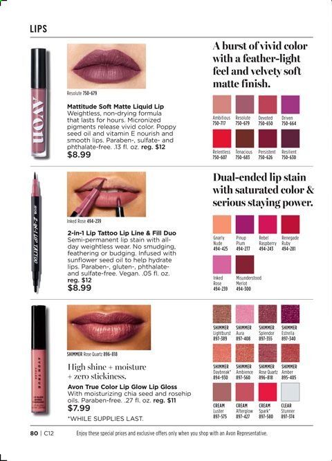 Avon Weekly Ad & Flyer May 12 to 25
