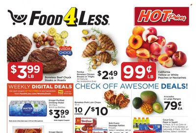 Food 4 Less (IN) Weekly Ad Flyer Specials August 9 to August 15, 2023