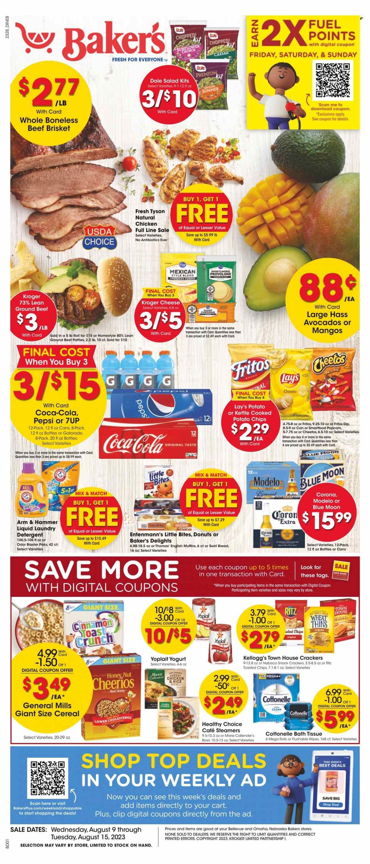 Baker's (NE) Weekly Ad Flyer Specials August 9 to August 15, 2023