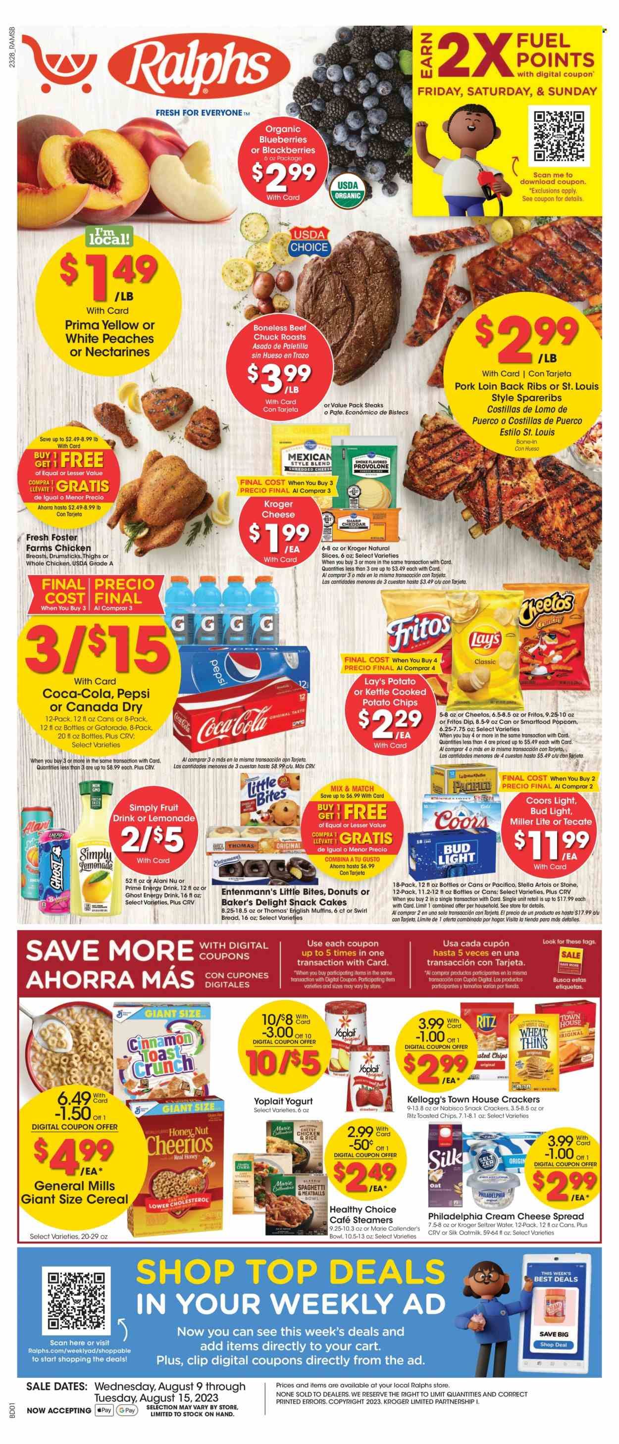 Ralphs (CA) Weekly Ad Flyer Specials August 9 to August 15, 2023