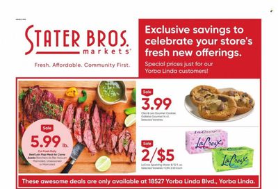 Stater Bros. (CA) Weekly Ad Flyer Specials August 9 to August 15, 2023