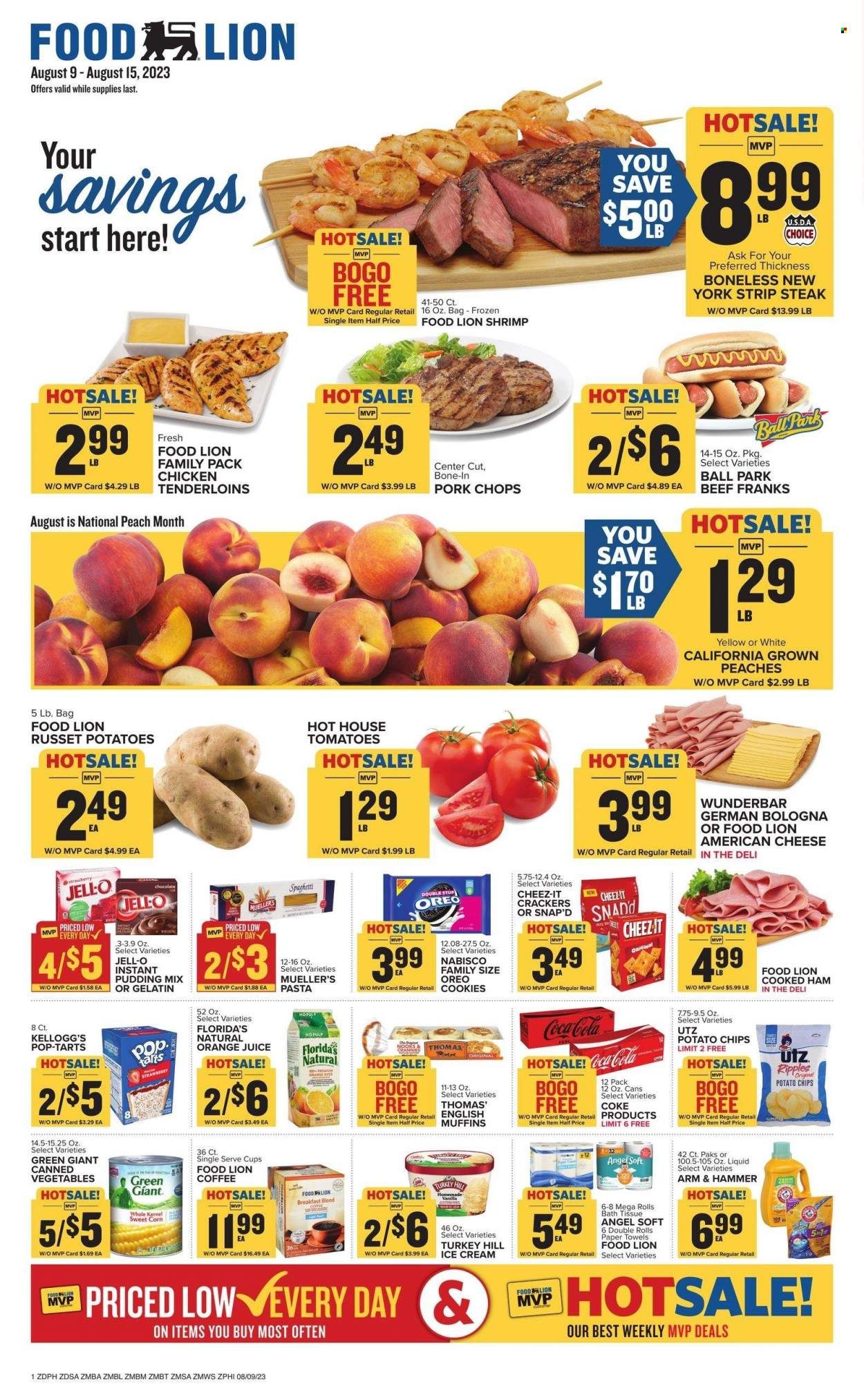Food Lion (DE, MD) Weekly Ad Flyer Specials August 9 to August 15, 2023