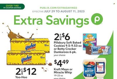 Publix (AL, FL, GA, NC, SC, TN) Weekly Ad Flyer Specials August 10 to August 16, 2023