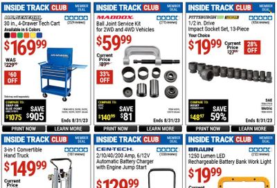 Harbor Freight Weekly Ad Flyer Specials August 6 to August 31, 2023