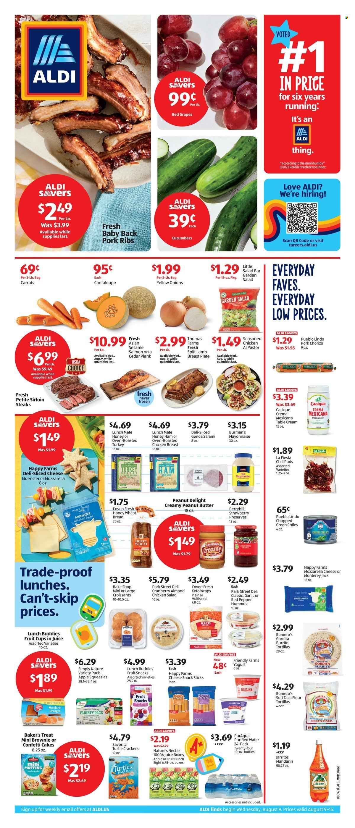 ALDI (CA) Weekly Ad Flyer Specials August 9 to August 15, 2023