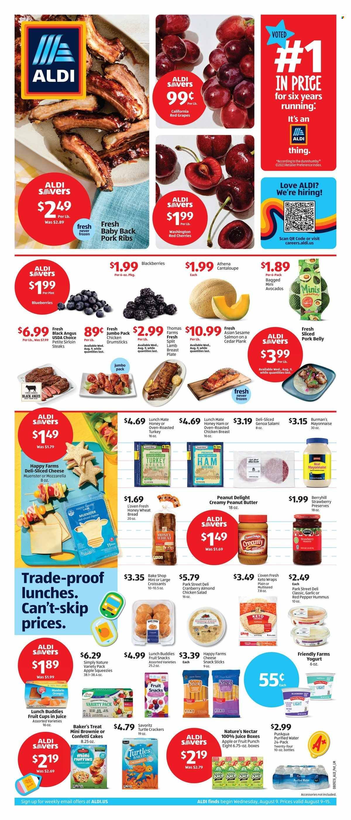 ALDI (MD, NC, VA) Weekly Ad Flyer Specials August 9 to August 15, 2023