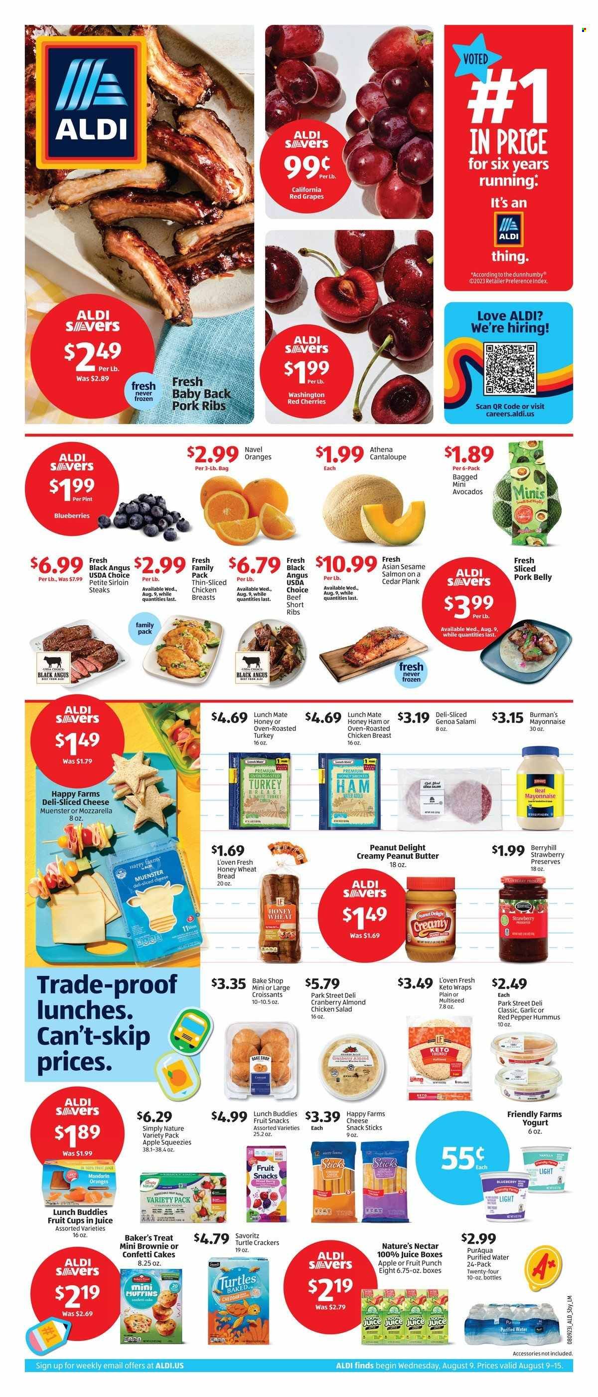 ALDI (NC, SC) Weekly Ad Flyer Specials August 9 to August 15, 2023