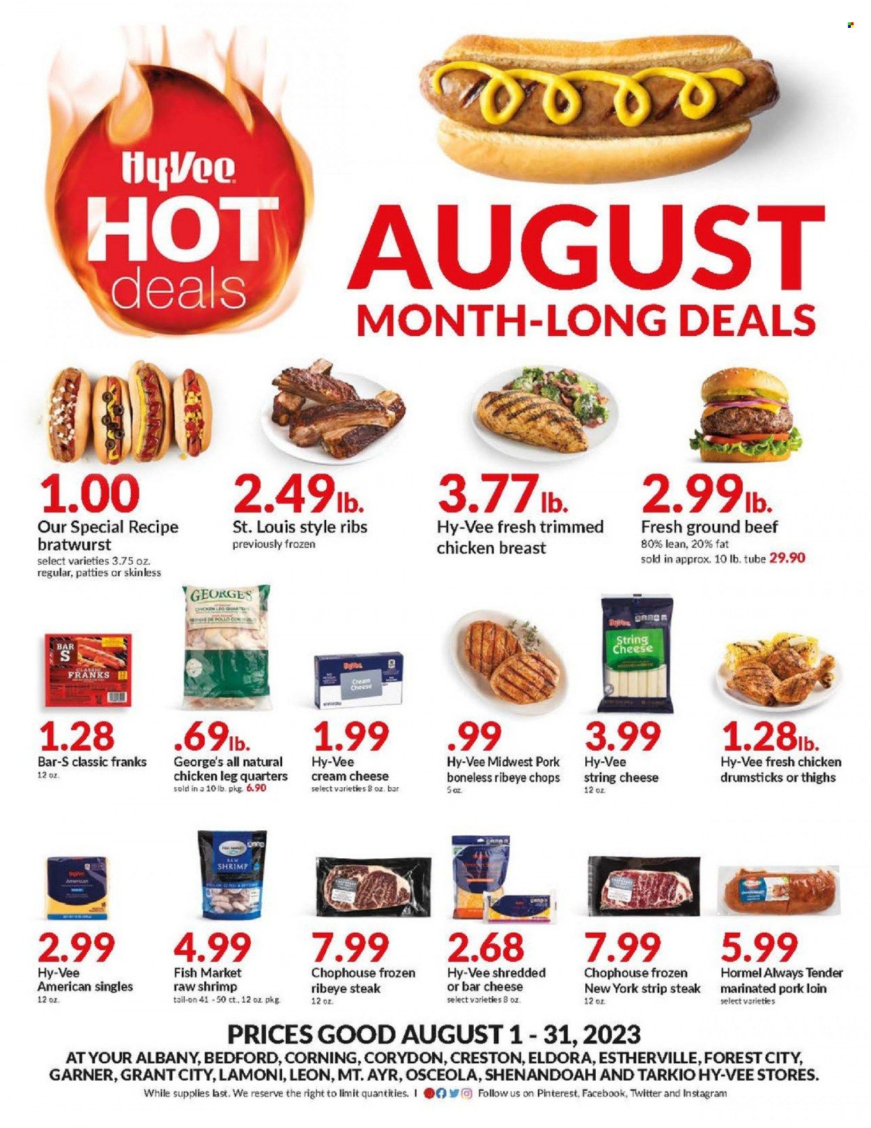 Hy-Vee (IA) Weekly Ad Flyer Specials August 1 to August 31, 2023