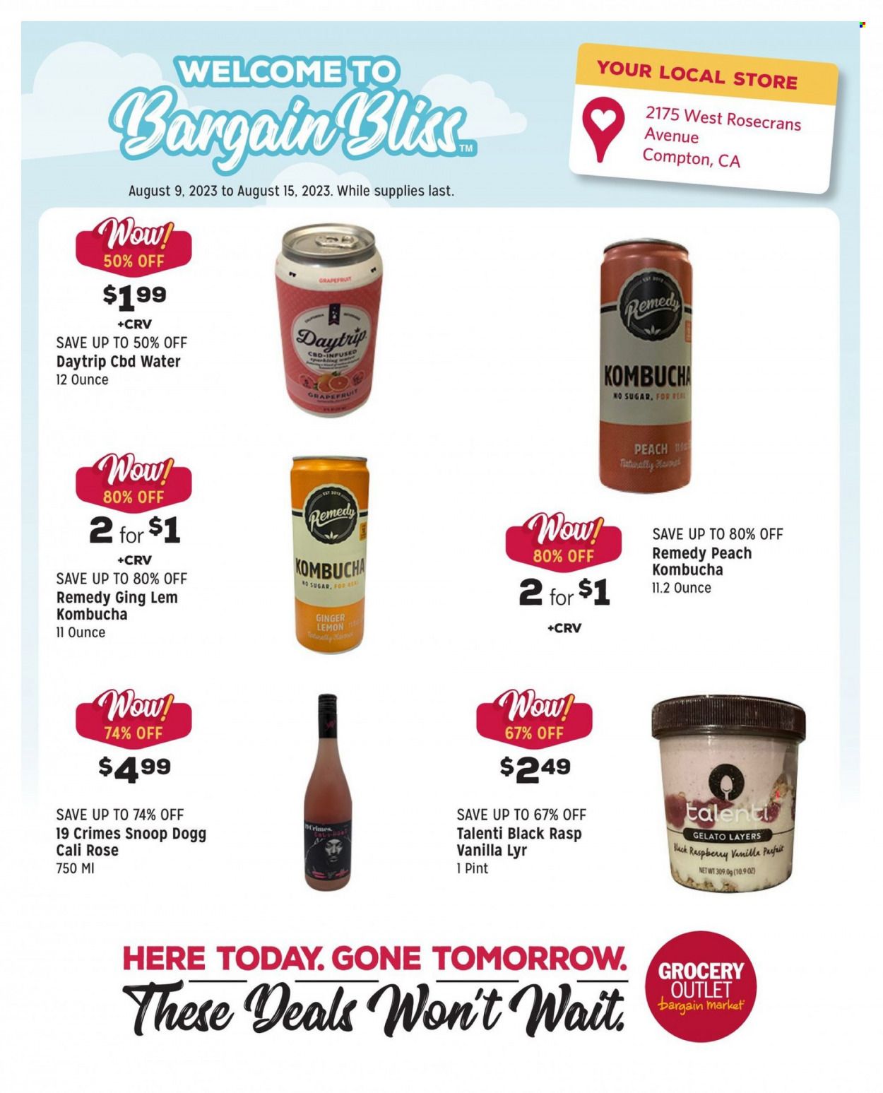 Grocery Outlet (CA, ID, OR, PA, WA) Weekly Ad Flyer Specials August 9 to August 15, 2023