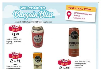 Grocery Outlet (CA, ID, OR, PA, WA) Weekly Ad Flyer Specials August 9 to August 15, 2023
