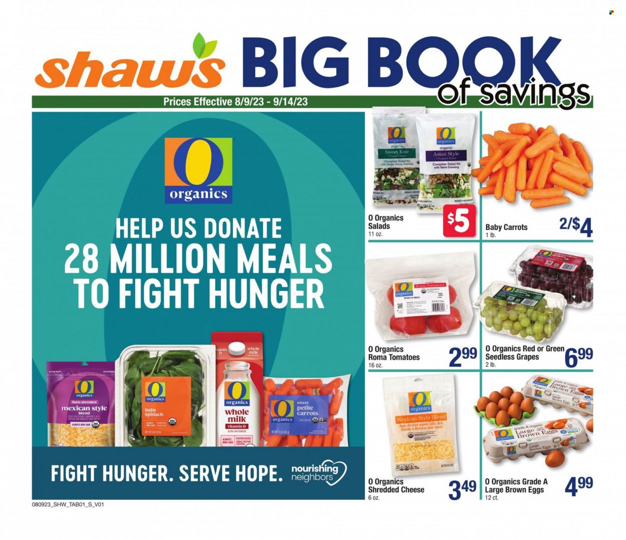 Shaw’s (MA, ME, NH, RI, VT) Weekly Ad Flyer Specials August 9 to September 14, 2023