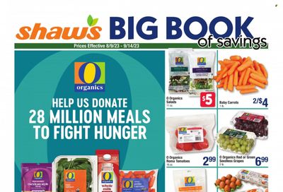 Shaw’s (MA, ME, NH, RI, VT) Weekly Ad Flyer Specials August 9 to September 14, 2023