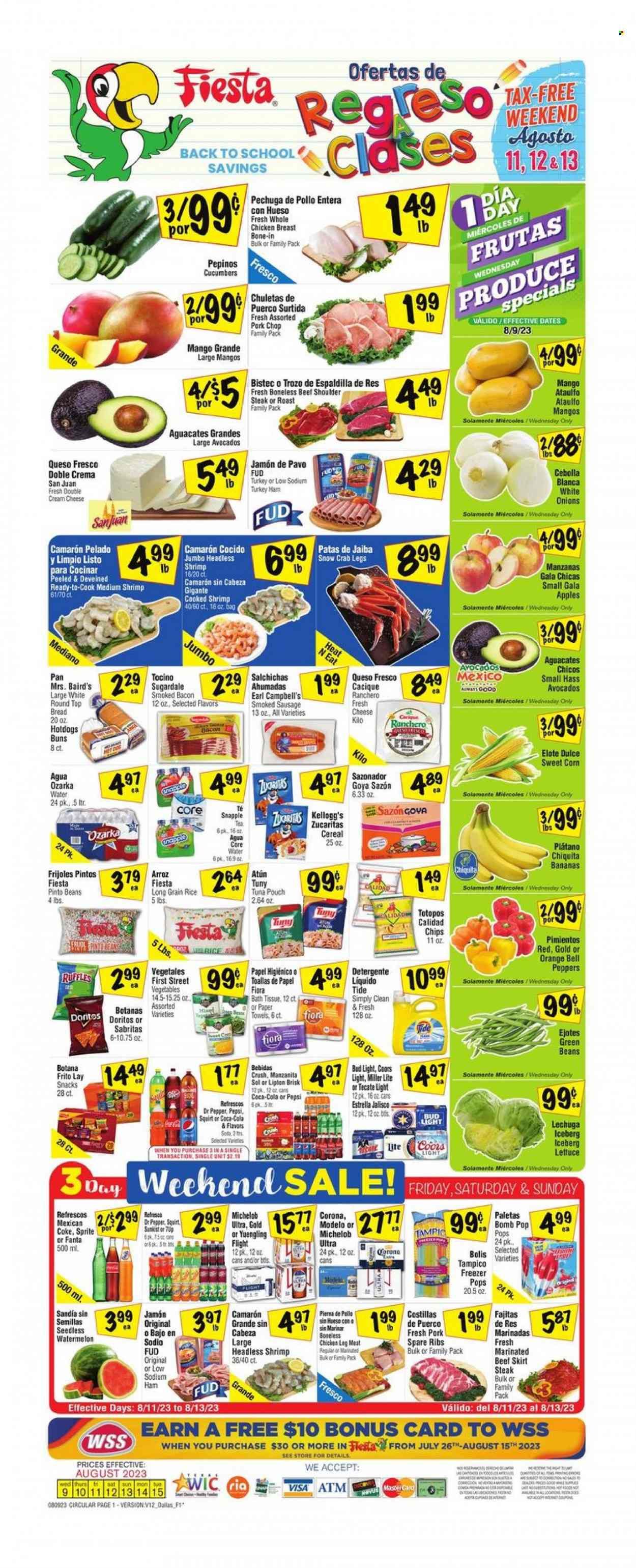 Fiesta Mart (TX) Weekly Ad Flyer Specials August 9 to August 15, 2023