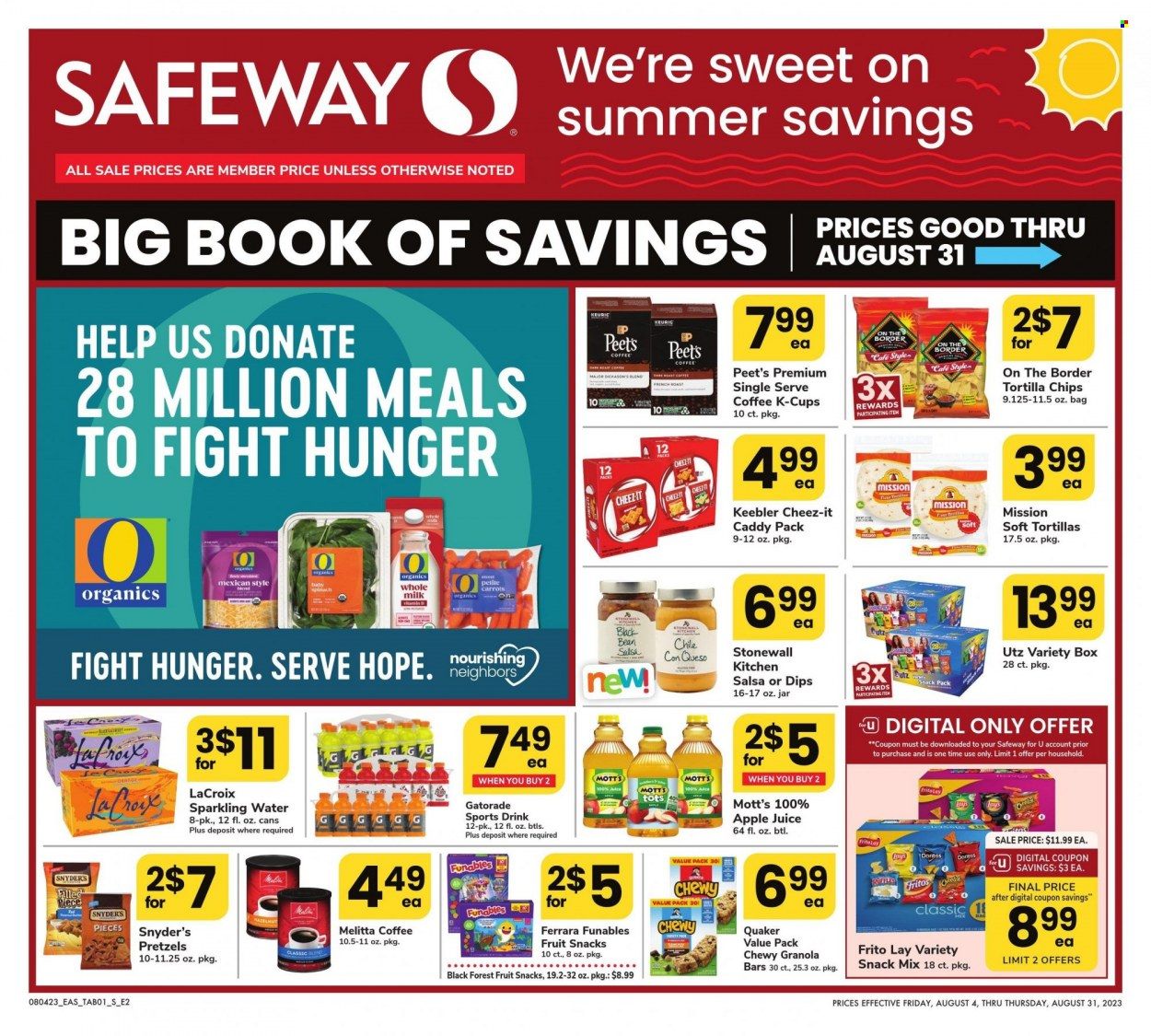 Safeway (VA) Weekly Ad Flyer Specials August 4 to August 31, 2023