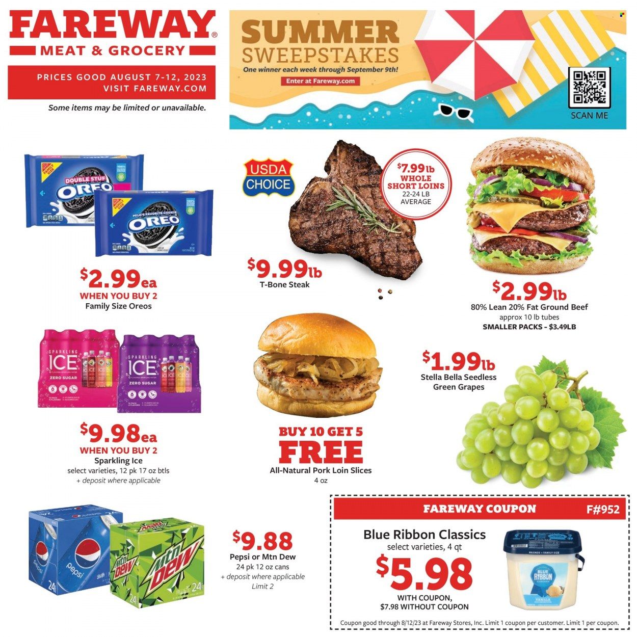 Fareway (IA) Weekly Ad Flyer Specials August 7 to August 12, 2023