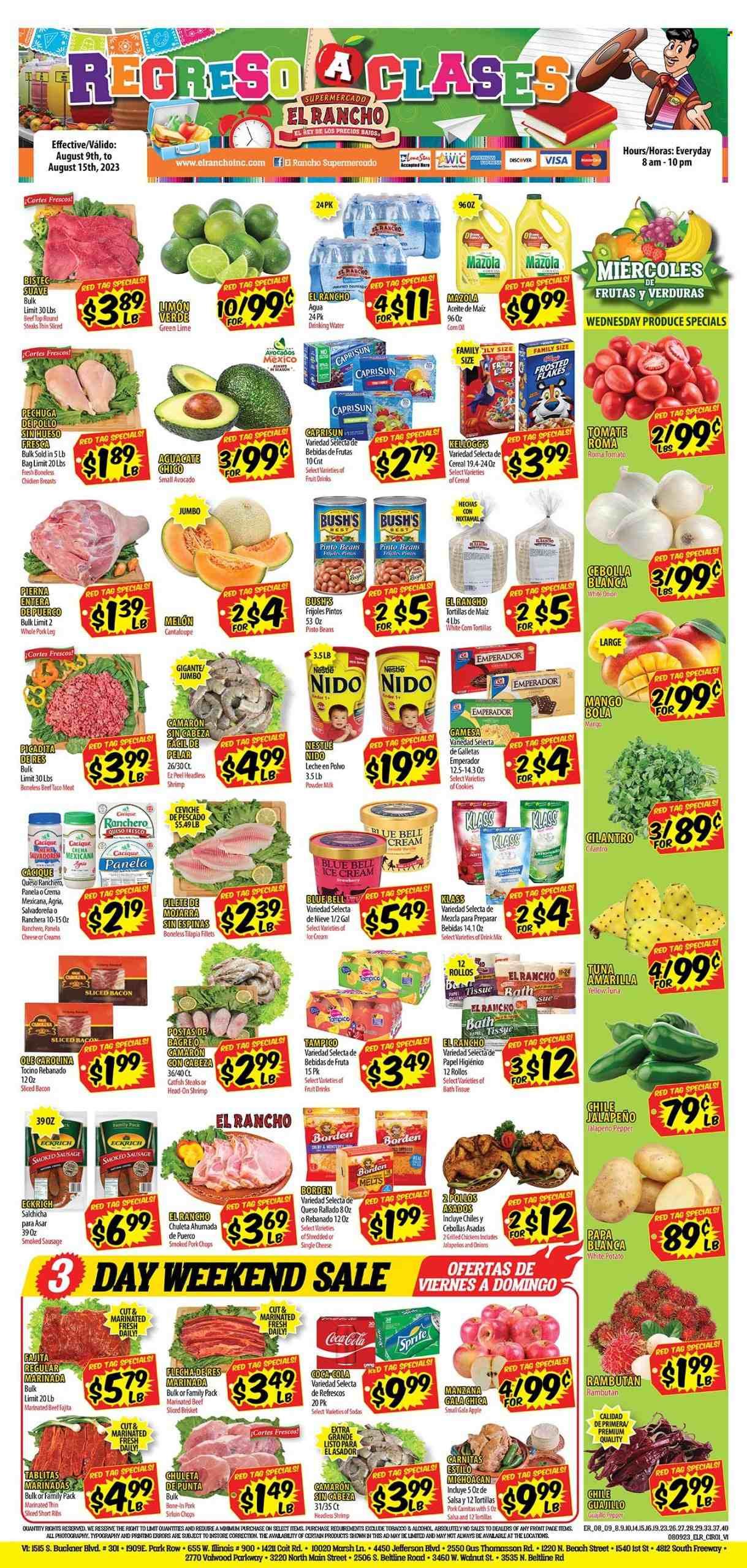 El Rancho (TX) Weekly Ad Flyer Specials August 9 to August 15, 2023